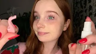 ASMR Doing Your Lash Extensions Roleplay🎀 (Spoolie Nibbling)