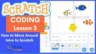 Scratch Coding Lesson 3 | How to use XY Coordinates | Free Beginner Programming Class