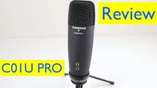 Samson C01U Pro USB Studio Condenser Mic Review and Test
