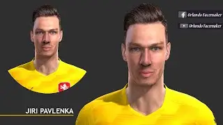 🔴 Jiri Pavlenka Face By Orlando Facemaker | PES 2013