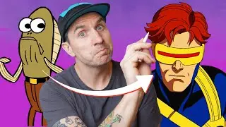 Epic X-Men and Spongebob Mashup