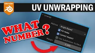 UV Unwrapping - Island Margins - What Number to Use - Blender 3