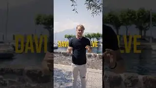 How to walk in front text effect DaVinci Resolve. 