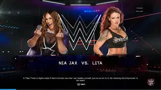 WWE 2K23 - Nia Jax vs. Lita (Online Match)