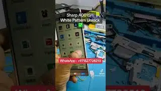 Sharp and Aqous PIN,Password,Pattern,FRP Unlock 