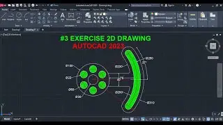 AutoCAD 2D Exercise #3 - A Quick & Easy Guide