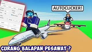 AKU CURANG SAAT BALAPAN PESAWAT DI ROBLOX ? | Roblox Plane Race Indonesia