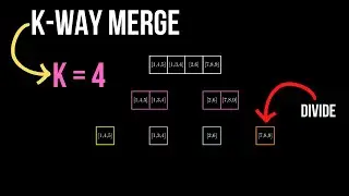 K Way Merge Using Divide & Conquer (In 3 Minutes)