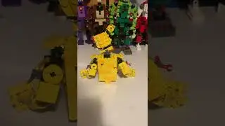 Lego fnaf moc: Withered Golden Freddy 