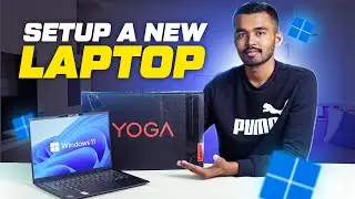 How to Setup a New Laptop? Step-by-Step Detailed Video 2025⚡Setup Your Windows 11 Laptop Like A Pro