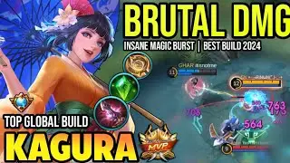 KAGURA BEST BUILD 2024 | TOP GLOBAL KAGURA GAMEPLAY | MOBILE LEGENDS✓