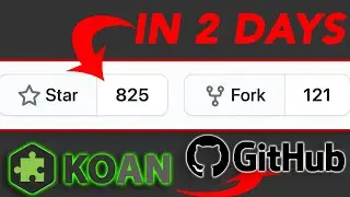 My Project Got 800 Stars in Two Days on GitHub - KOAN (Open-Source)