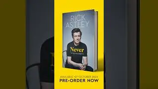 Very excited to reveal the book cover of Never: The Autobiography ❤️ Hit the link in bio to order!