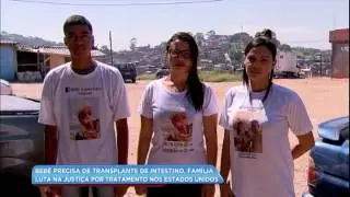Mãe luta para conseguir tratamento para bebê nos EUA