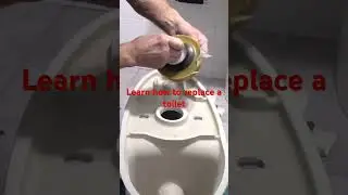 How to replace a toilet. #plumbing #toiletrepair #toilet #bathroom #plumber #diy