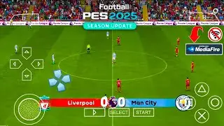 eFootball PES 2025 PPSSPP ENGLISH VERSION  CAMERA PS5