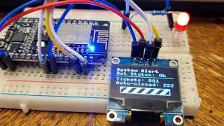 ESP8266 vs ESP32 Progress Bars