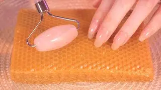 ASMR Ultimate Beeswax Triggers for 99.9% Guaranteed Sleep 😴🍯 (Satisfying, Close up) / No Talking