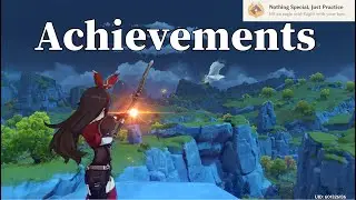 Genshin Impact Nothing Special Just Practice Achievement