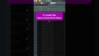 How to Show Ghost Notes / Ghost Channels / FL Studio Tips 