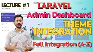 Laravel Admin Dashboard Complete Website| Laravel Admin Panel| Theme integration