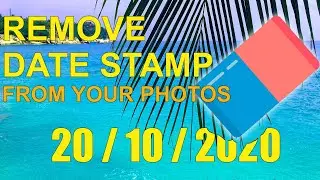 How do I remove date stamp from your photos?