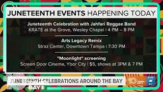 Juneteenth events happening around the Tampa Bay area