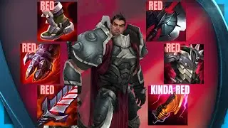 DARIUS... but I only build RED ITEMS | S14 | League of Legends
