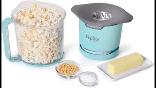 Presto 04811 PopLite® my munch™ hot air popcorn popper