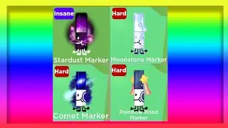 HOW TO GET ALL *7* NEW MARKERS IN DRYERASE TO SPACE! (Part 1) | Find the Markers (197) | ROBLOX