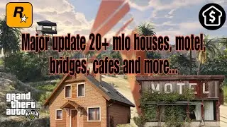 New Cayo Perico Island for Fivem MLO Motel + Cafes + Houses + Shops + Bridge and more...