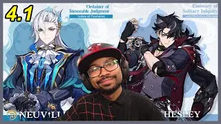 WRIOTHESLEY & NEUVILLETTE DRIP MARKETING! | Wriothesley & Neuvillette Reaction | Genshin Impact 4.1