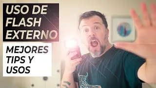 USO DE FLASH, Saca provecho de ILUMINACION EXTERNA // mejora tus FOTOGRAFIAS//godox flash de mano