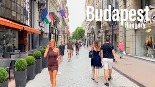 Budapest, Hungary 🇭🇺 - 4K HDR Walking Tour (▶6 hours)