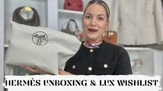 HERMES WISHLIST UNBOXING 🍊🎁 & Sharing my Luxury Wishlist Pieces