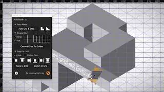 Snappable Isometric Grids in After Effects with GridGuide