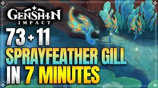 Sprayfeather Gill Locations | Fast and Efficient Route | Mualani Ascension Materials【Genshin Impact】