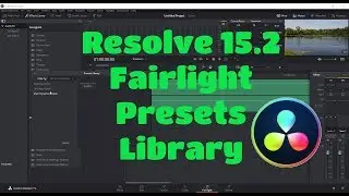 Resolve 15.2 | Fairlight Presets Library