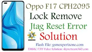 Oppo F17 UFS Jtag Reset Error Solution || Emmc Repair Jtag || Skynet Team