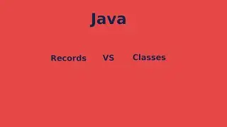 JAVA BASICS : What is the difference between java classes and java records.  When to use which?