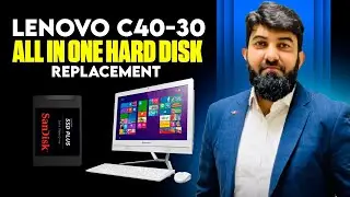 Lenovo C40-30 all in One Hard Disk replacement | Upgradation of Slow Lenovo All In One