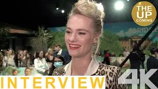 Jessica Madsen interview on Bridgerton season 2, Cressida Cowper at London premiere