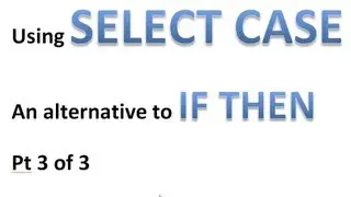 Excel VBA Tips n Tricks 36 Using SELECT CASE instead of IF THEN   Pt 3 From This to That