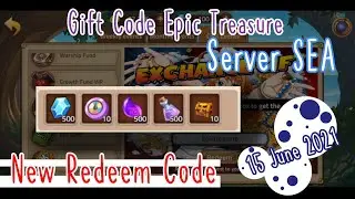 Epic Treasure New Redeem Code | Epic Treasure Gift Code Terbaru 15 Juni 2021