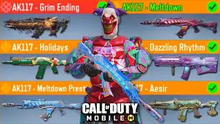 I USED EVERY MYTHIC and LEGENDARY AK117 in COD MOBILE 🤯