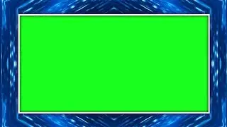 Abstract motion boarder frame green screen animation effects HD video || chroma key frame HD