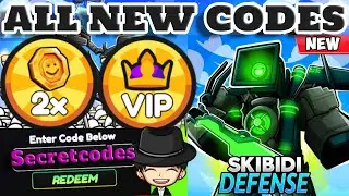 ALL SKIBIDI TOWER DEFENSE *NEW* CODES FOR JUNE 2024! ROBLOX SKIBIDI TOWER DEFENSE CODES