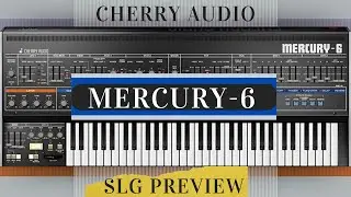 Cherry Audio | Mercury-6 | Presets Preview (No Talk)