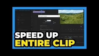 Premiere Pro ： How to Speed up Clip Fast Tutorial 2024