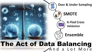 Mastering Top Data Balancing Techniques: Over& Under Sampling, SMOTE, K-Fold & BalancedRandomForest